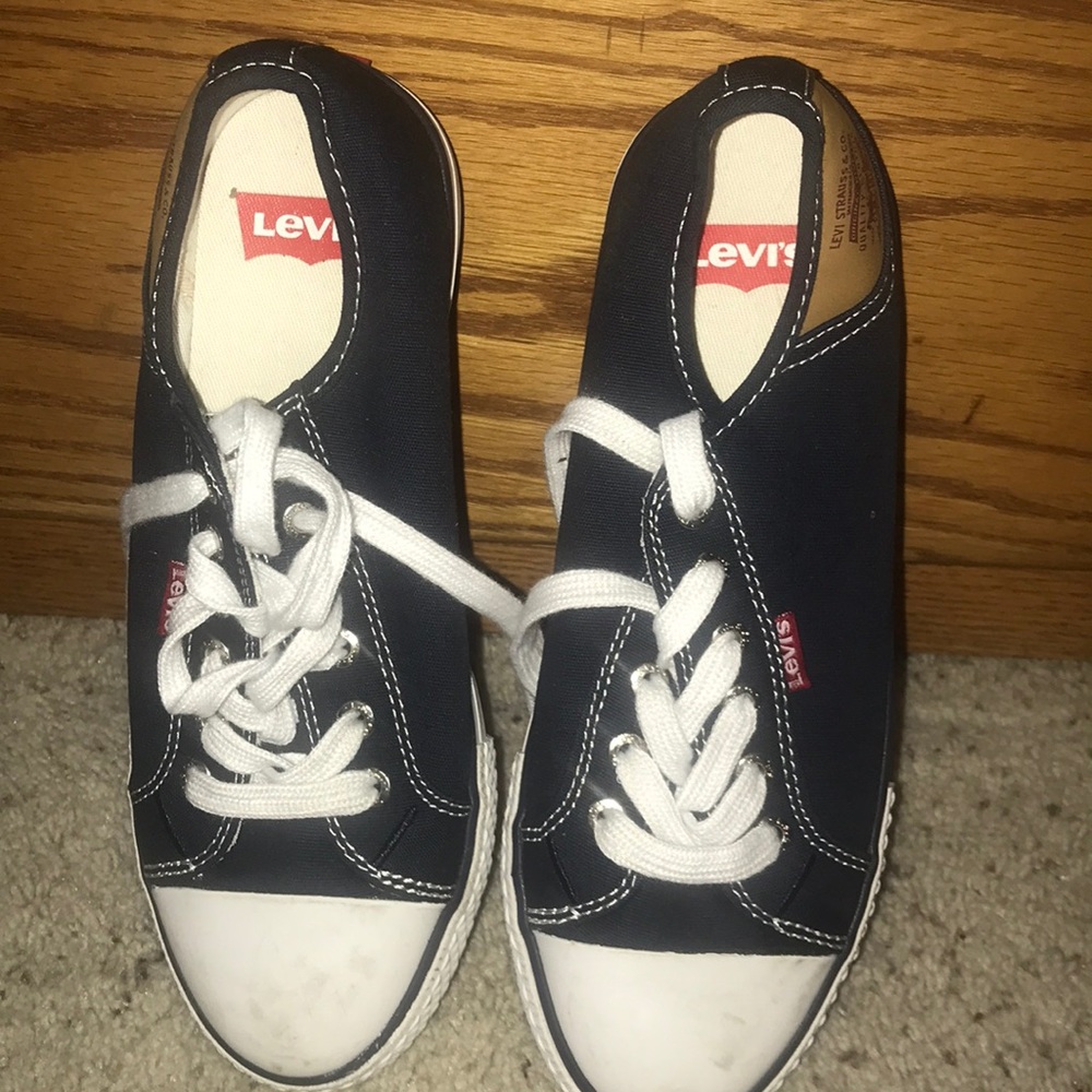 Levi’s blue shoes